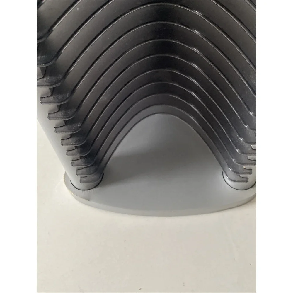 Vintage Y2K - 20 CD Stackable Tower Rack CD Holder Organizer Retro Gray